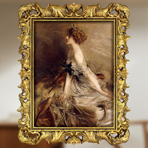 Gold 11X14 Picture Frame Ornate Baroque Picture Frames Antique for Wall Hanging,