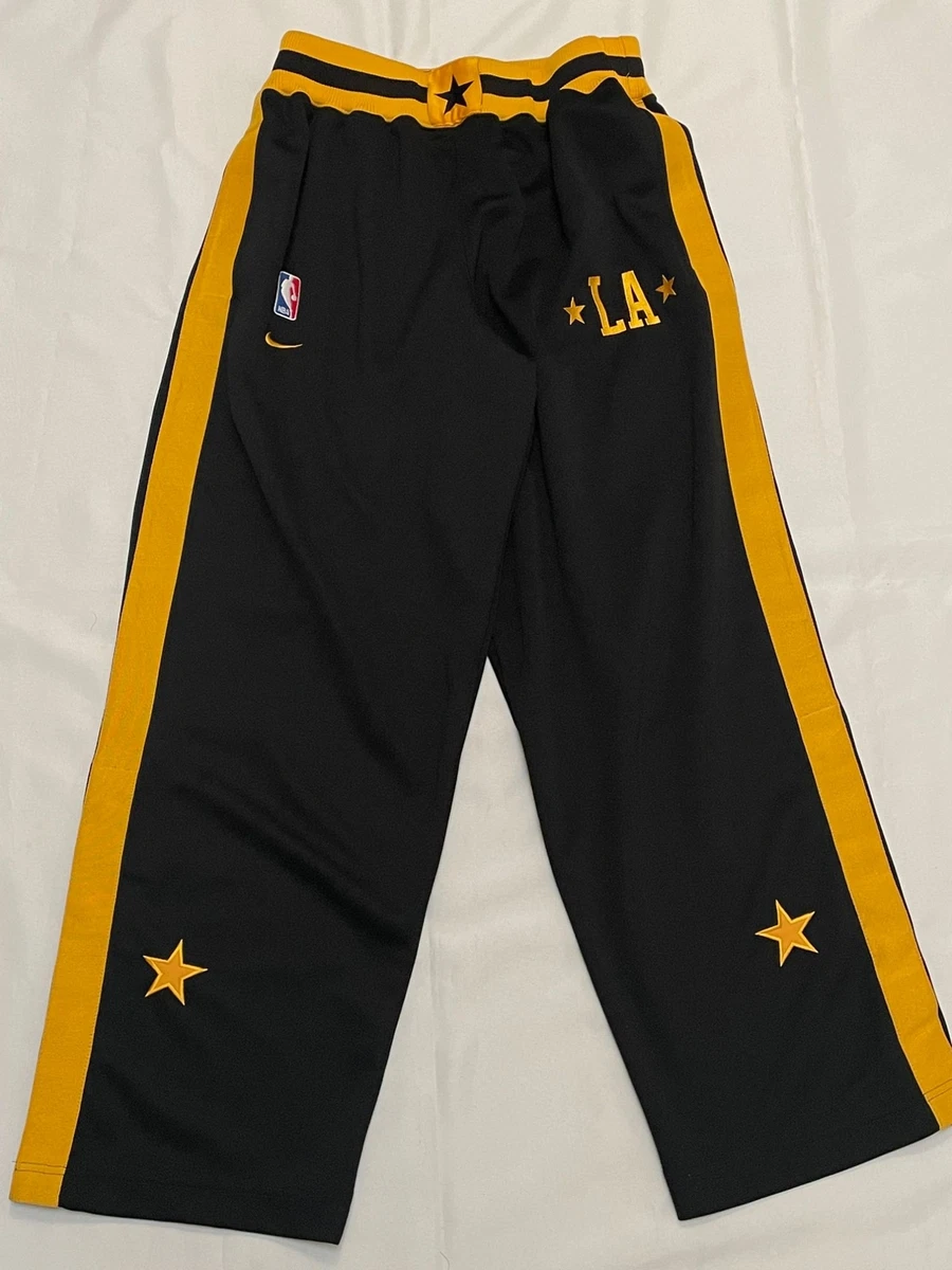 Nike NBA Los Angeles Lakers Men's Τrack Pants Black DX9885 - tiffany  diamond rice nike sb high tops black jeans sale - 010