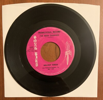 The Melody Kings I've Been Changed / He Knows How Much We Can Bear 45 RPM Record