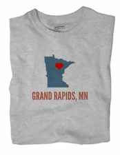 Grand Rapids Minnesota MN T-Shirt HEART