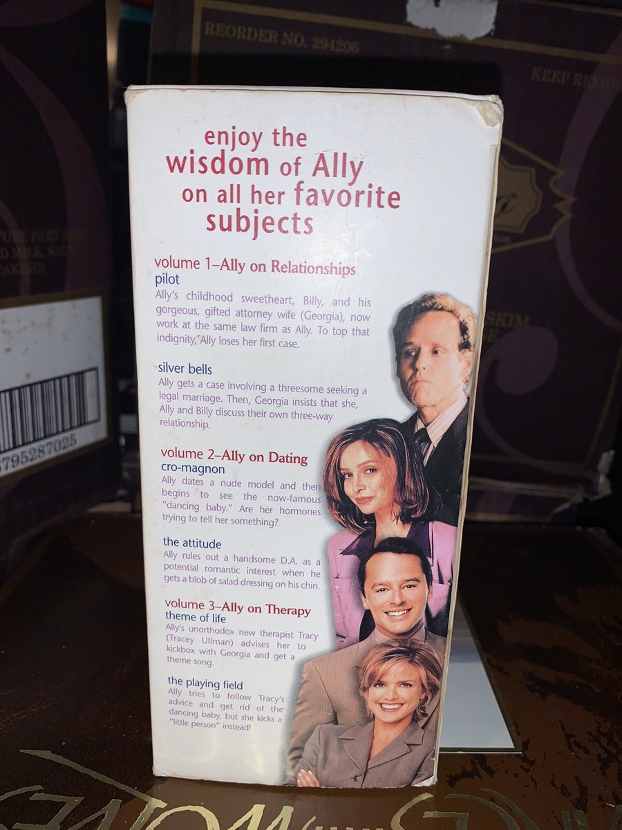 Ally Mcbeal VHS (Volumes 1-3) | eBay