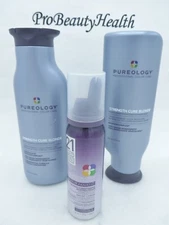 PUREOLOGY STRENGTH CURE BLONDE Shampoo & Condition 9 oz & WHIPPED CREAM 1.8 oz