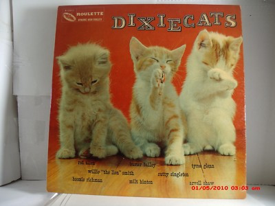 DIXIELAND ALL - STARS -(LP)- DIXIECATS -  ''TIN ROOF BLUES'' WOLVERINE BLUES''-1957
