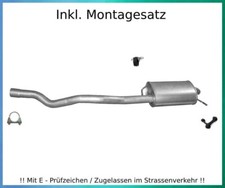 Endschalldämpfer VW Transporter T5 Multivan V 2.0 TDI 84KW Auspuff Montagesatz