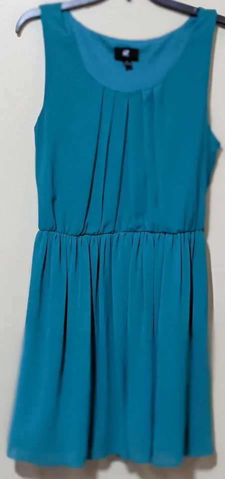 Vestido para mujer Iz Byer verde azulado talla XL Foto 4 de 4