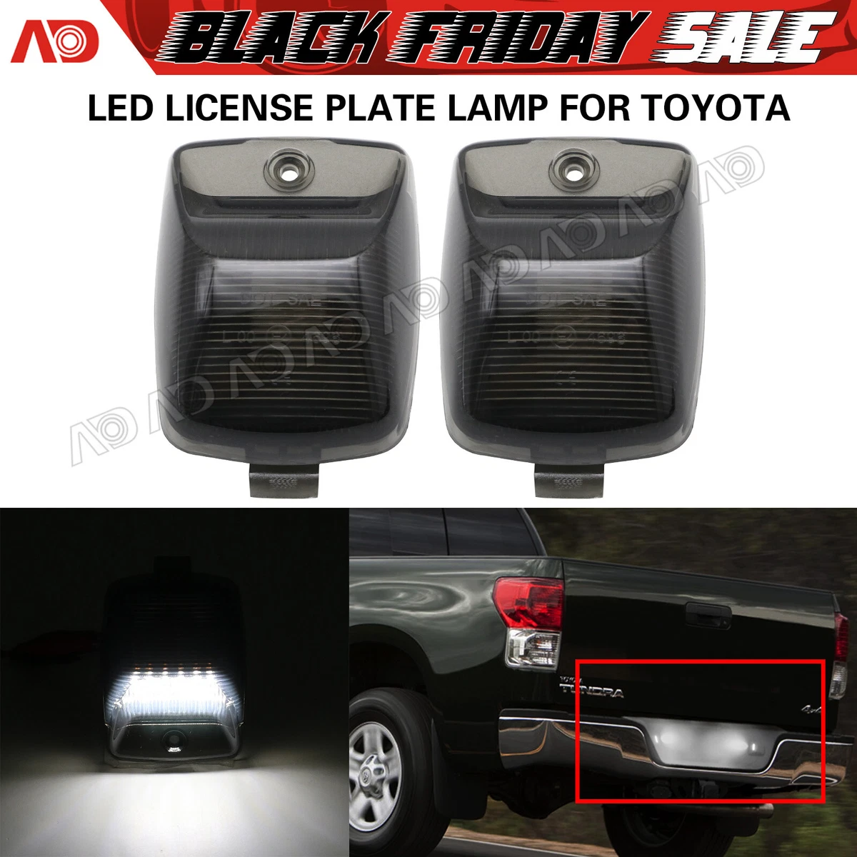 Tundra license hotsell plate light