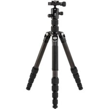 Benro FTR19CB0GBLK Tripster Travel Tripod 1 Series, Black, Carbon Fiber