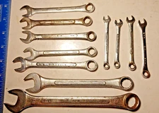 11 pcs of S-K Tools Combination Wrenches, USA