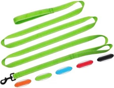 10 FT Traffic Leash with 2 Handle Dog Leash Reflective Easy Control Training ...