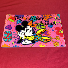 Disney Minnie Mouse My Sticker Album Sandylion 90s New Unused
