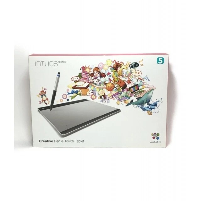 WACOM Intuos CTH-680/S1 Small Creative Pen Tablet Intuos Comic Used with Box F/S