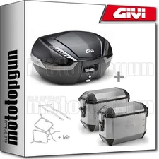 GIVI CASE V47NNT + SIDE CASE TREKKER ALASKA ALA36A KAWASAKI VERSYS 650 2008 08