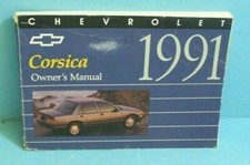 91 1991 Chevrolet Corsica Owners Manual