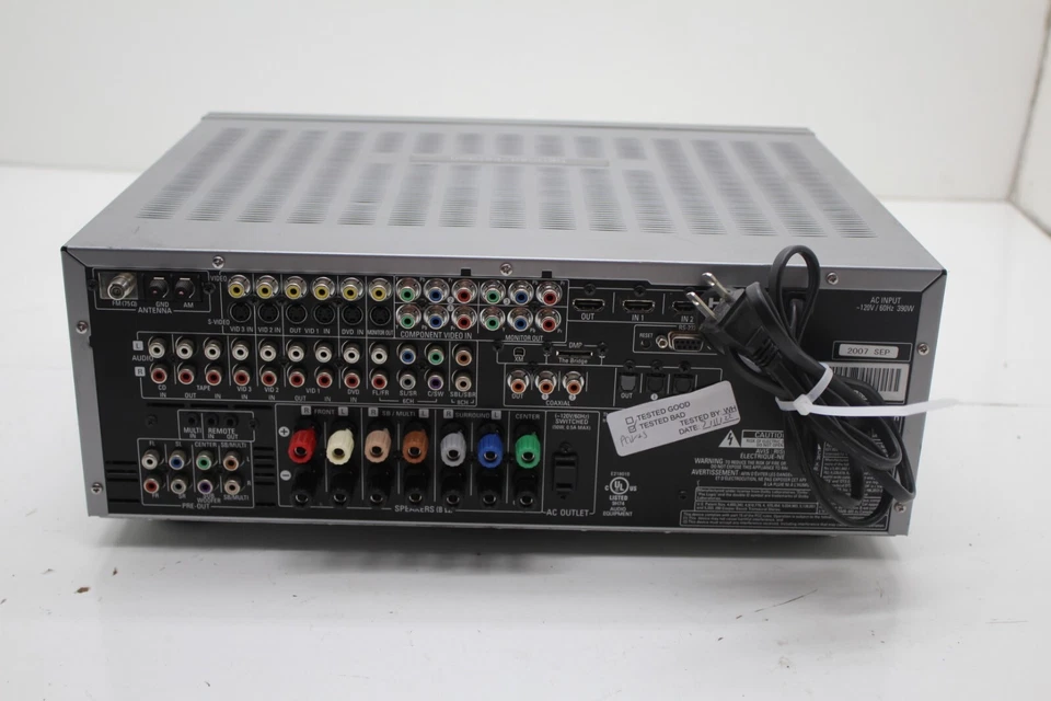Harman Kardon AVR 247 7.1 Channel Home Theater Receiver - Parts - Image 3 of 4