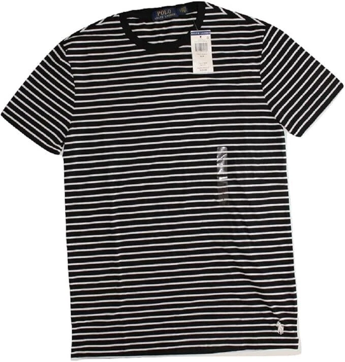 Polo Ralph Lauren Men's Classic Fit Crew Neck Striped Cotton Jersey T-Shirt