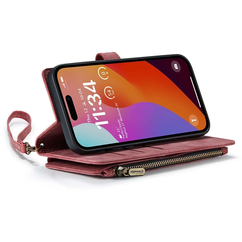 Durable Wallet Phone Case for Apple iPhone 15 14 13 12 11 Pro Pro Max