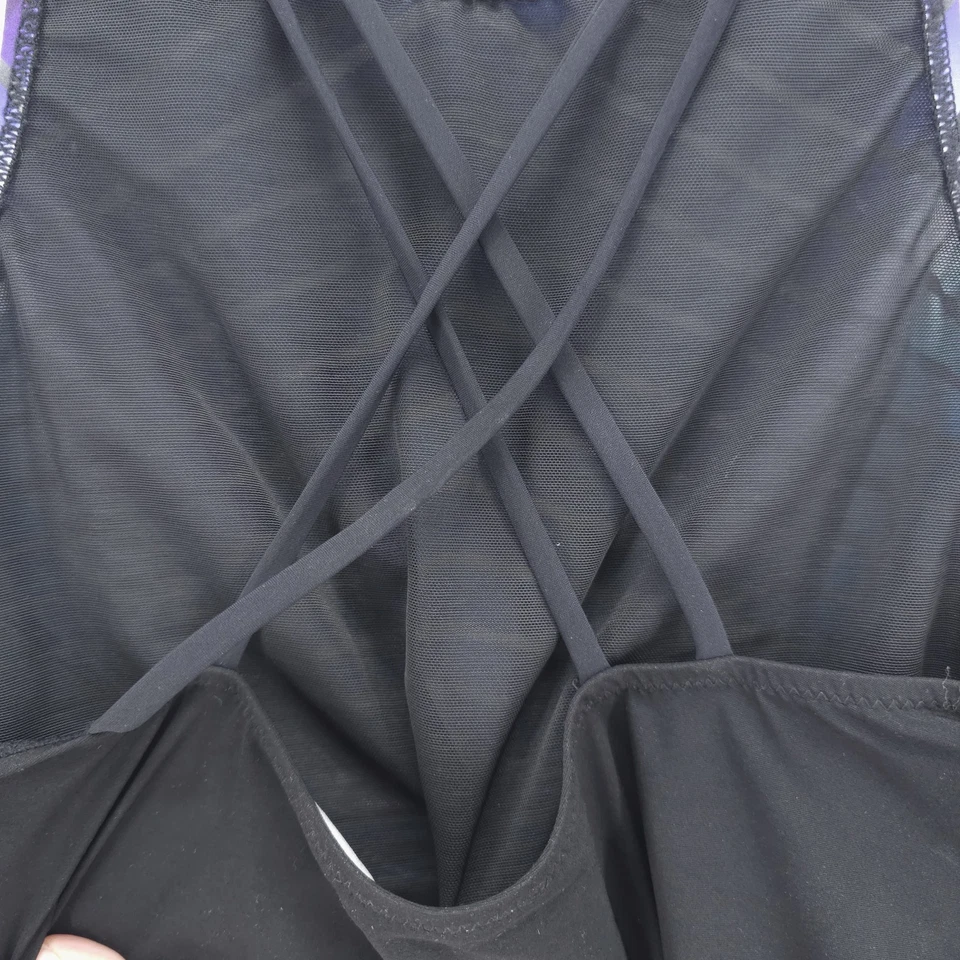 Camiseta Tankini Deportiva GOTTEX Profile Con Aros Cuello Alto Elastizada Copa D Talla US 38D Foto 3 de 4