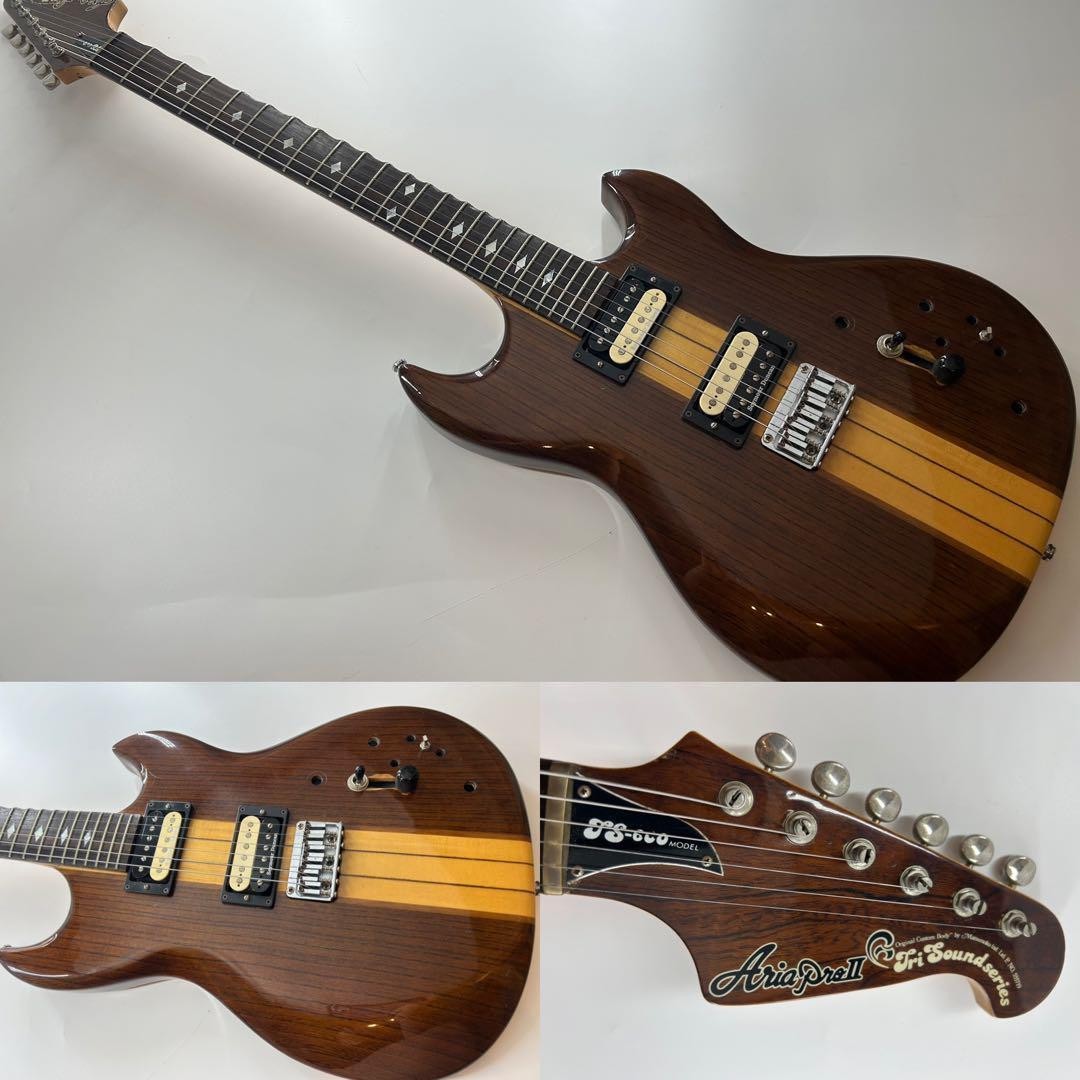 Aria Pro II TS-600 Neck Through Guitar Seymour Duncan Japan