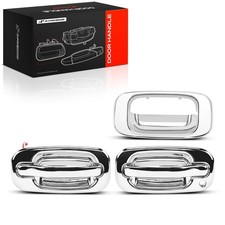 A-premium 3x Front Tailgate Metal Exterior Door Handle For Chevy Silverado Gmc
