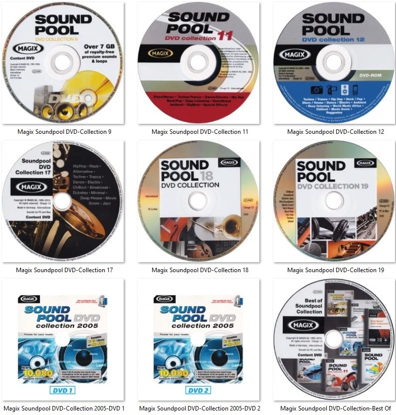 MAGIX MUSIC MAKER TECHNO/DANCE EDITION 4-205 MB Top Soundloops + Programm mit SN - Bild 4 von 4