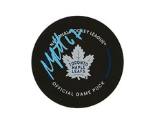 Max Pacioretty Autographed Toronto Maple Leafs Official Game Puck
