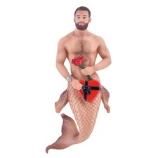 December Diamonds Merman Rosebud Christmas Ornament 5555434