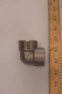 Smith Cooper 90 Degree Elbow 3000# Forged 316 Stainless Steel 1/2''  