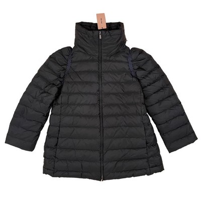 MIU MIU Down Puffer Jacket Coat in Black Size IT 44 / US 8