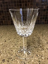 Waterford Crystal Lismore Claret Wine Glass 5-7/8" Excellent
