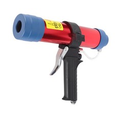 310ml Sealant Glass Glue Gun Pneumatic 0.40.7Mpa Adjustable 24Nozzle Auto NEW