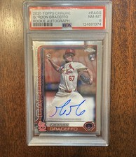 2025 Topps Chrome - Rookie Autographs Gordon Graceffo #RA-GG (AU, RC) Free Shipp