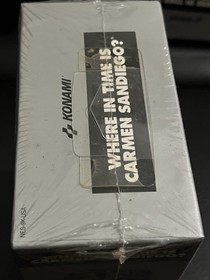 Where in Time Is Carmen Sandiego Nintendo NES Sealed