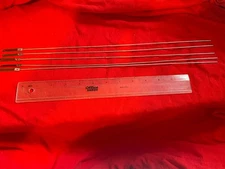 NEW 5 PCS PENDULUM ROD SUSPENSION SPRING 17" LONG FOR MOST AMERICAN CLOCKS