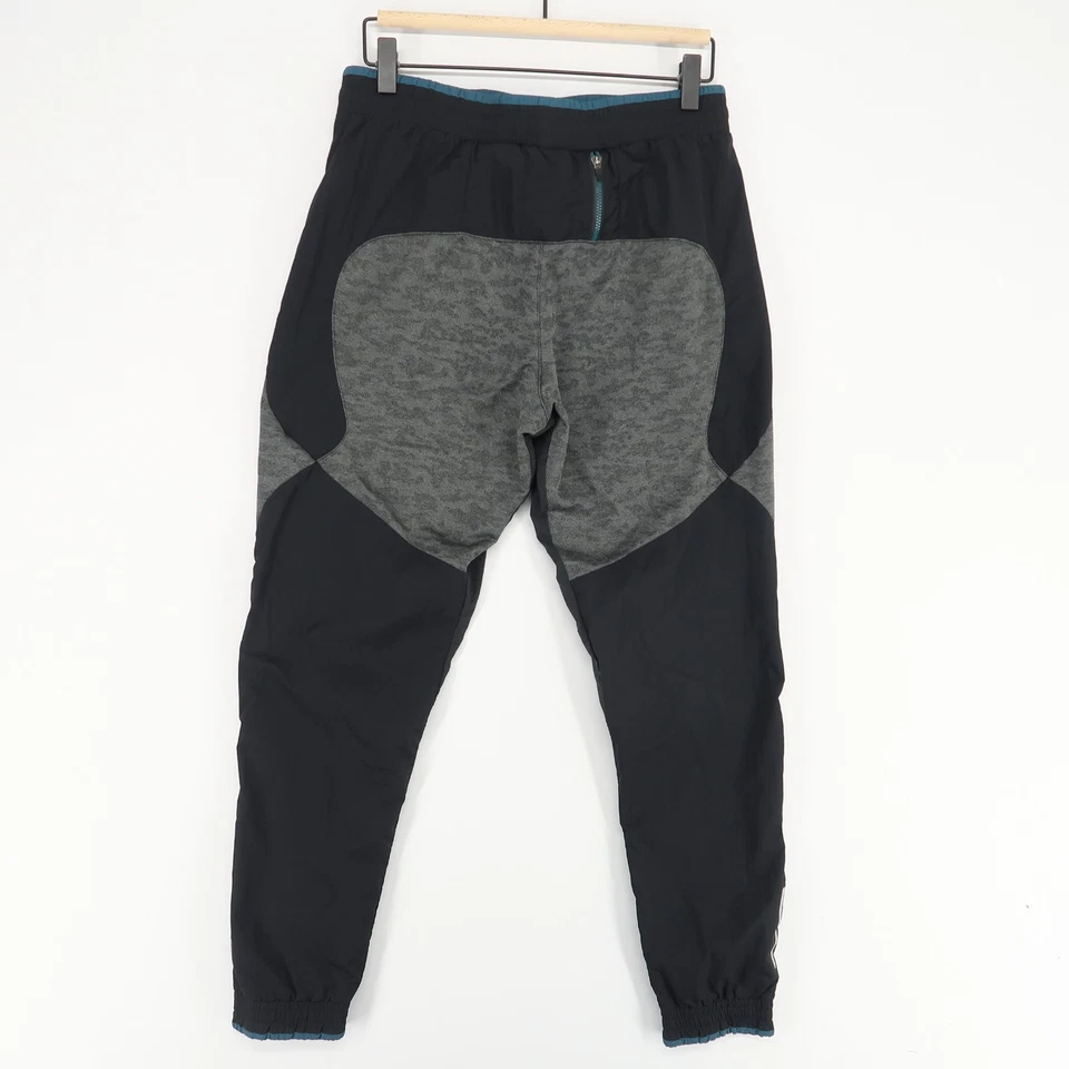 Calça Nike Phenom Elite Wild Masculina S Cinza Preto Padrão Cordão Jogger Outdoor - Imagem 2 de 4