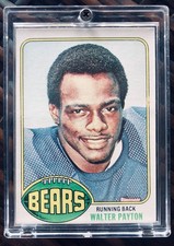 Walter Payton RC 1976 Topps #148 CHICAGO BEARS Rookie Card  * EX CONDITION *. rookie card picture