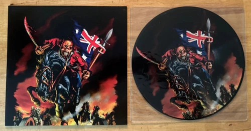 33 LP PICTURE DISC IRON MAIDEN RUNNING FREE IN SYDNEY SPECIAL FAN CLUB