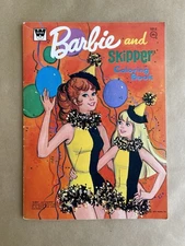 Vintage 1973 Whitman Barbie & Skipper Coloring Book - Ken - Mattel - New