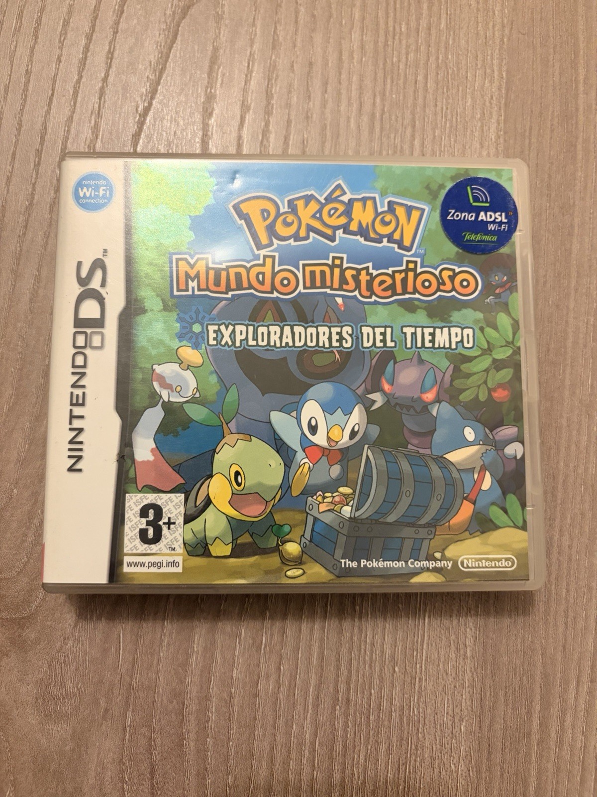 POKEMON MUNDO MISTERIO / EXPLORADORES DEL TIEMPO COMPL PAL ESPAÑA DS NINTENDO