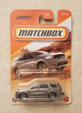 Matchbox 2018 DODGE DURANGO, Gray, Stylish, Spacious, Performance #107/125