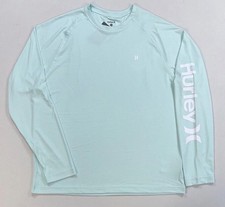 Men's Hurley UPF 50 Long Sleeve Rashguard Surf Swim Shirt