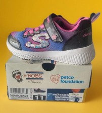 Skechers LiL BOB S "Air Cooled Memory Foam Sneakers Preschool Girls Size 11
