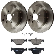 TRW KIT-072924-5317 Brake Disc and Pad Kits 2-Wheel Set Rear for Subaru Forester