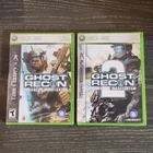 Ghost Recon Advanced Warfighter 1 + 2 [Bundle] (Xbox 360, 2006) CIB, Very Good