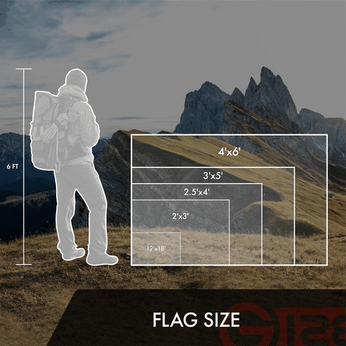 Confezione da 5: Bennington 76 TeaStained Flag 2,5 x 4 piedi ToughWeave Pro Series - Foto 7 di 7