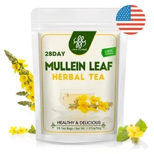 Herbal Mullein Leaf Tea Lung Cleansing Unobstructed Breathing Relieve Cough