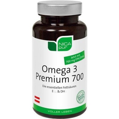 NICAPUR Omega 3 Premium 700 Kapseln, 60 St PZN 13510576