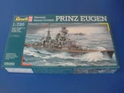 REVELL GERMAN HEAVY CRUISER PRINZ EUGEN 1/720 MODEL (NEW PARTS OPEN BOX)