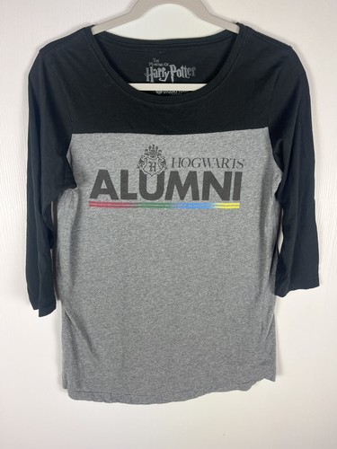 Harry Potter Hogwarts Alumni Raglan Shirt Studio Tour London Adult Size S