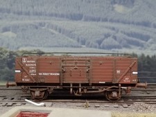 OO/EM/P4 Gauge 4mm Scale High Open Ferry Wagon Diag. 1/055