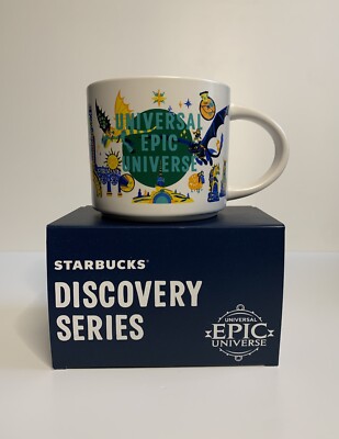 Starbucks Discovery Series Universal Epic Universe Mug 14oz Brand New